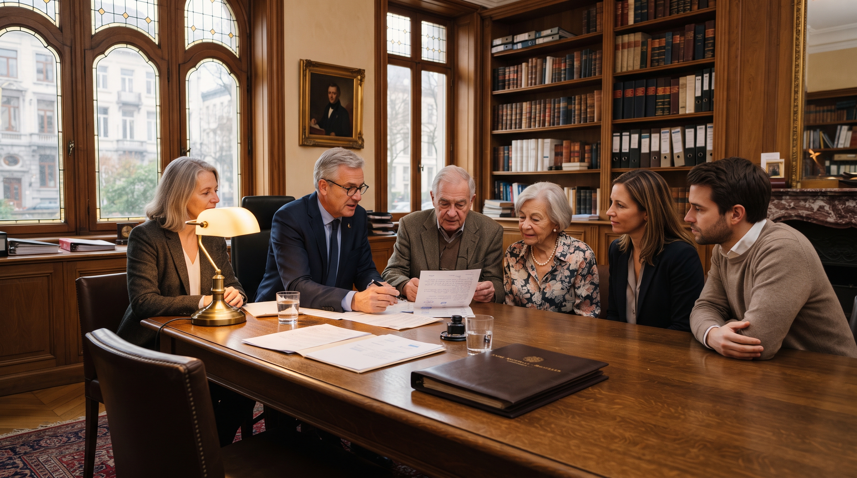 Intérieur élégant du cabinet